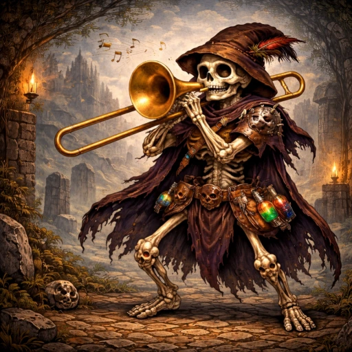 Skull Trumpet