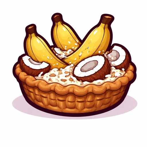Banana and Сoconut Рie