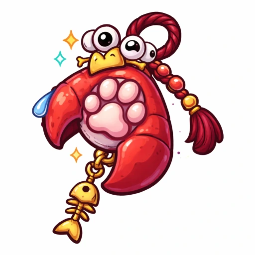Meow-Sea Keychain
