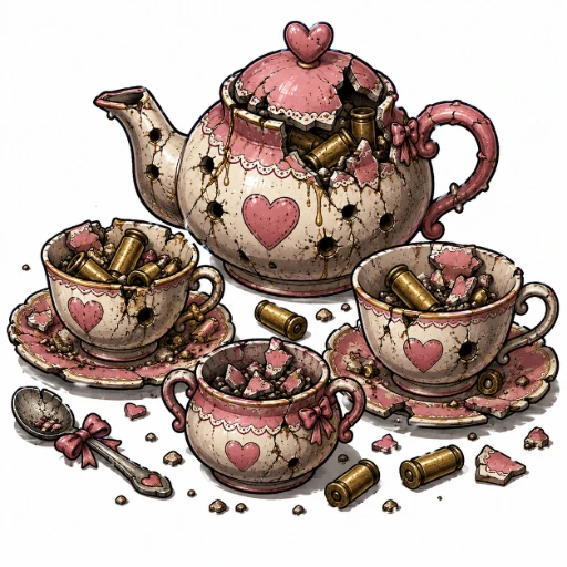 Broken Tea Set