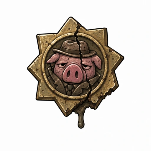 Cracked Badge
