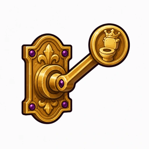 Golden Flush Lever